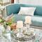 Silver Glass Traditional Candle Holder Set, 2ct.